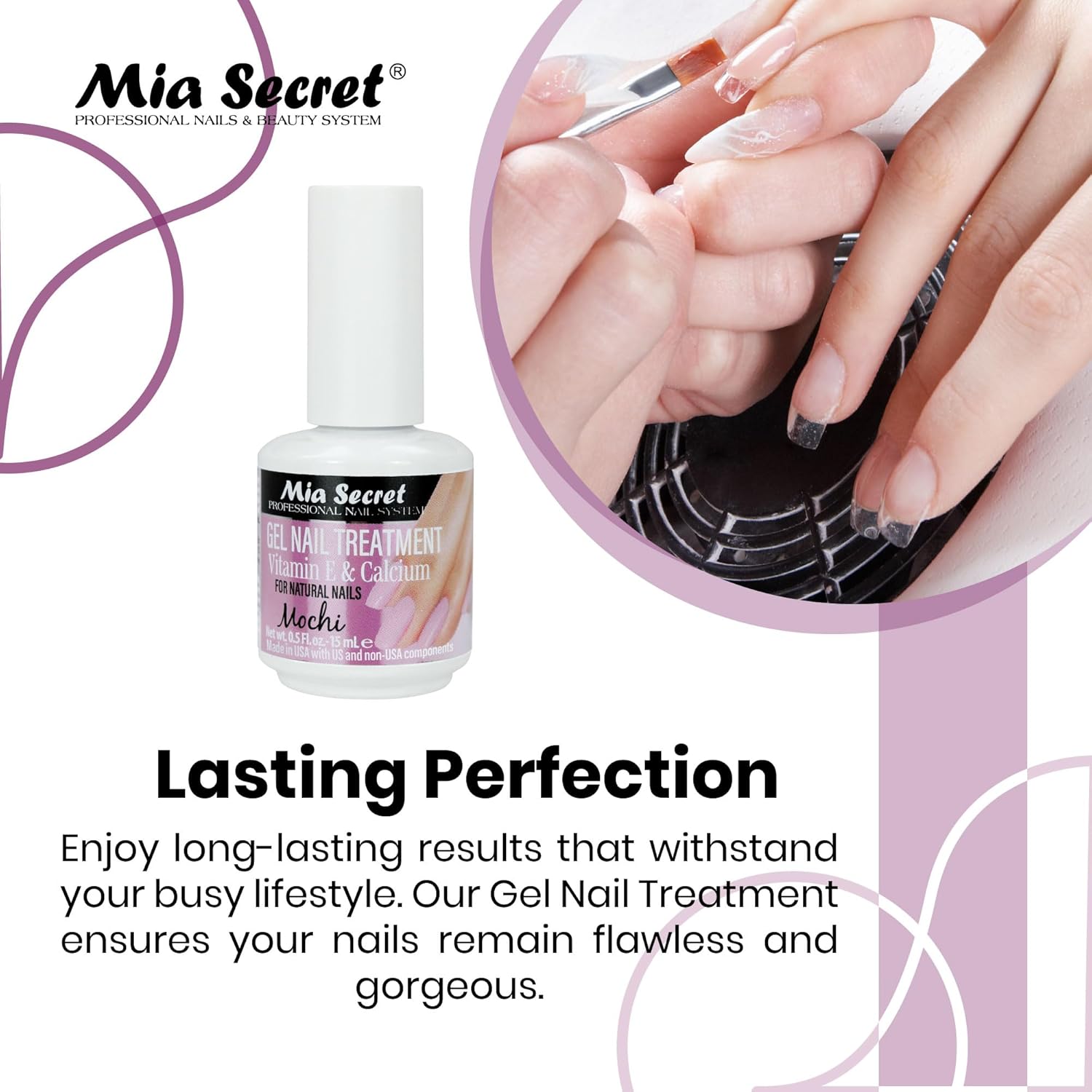 Gel Nail Treatment (With Vitamin E & Calcium)