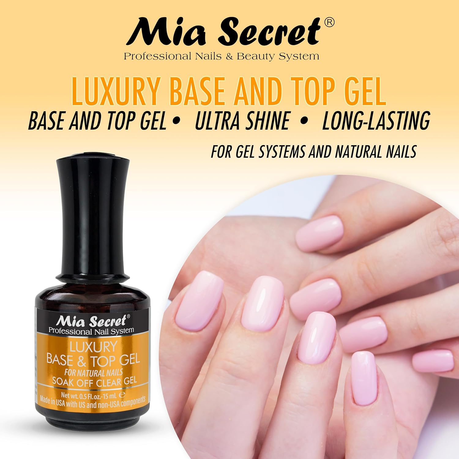 Luxury UV Base & Top Gel