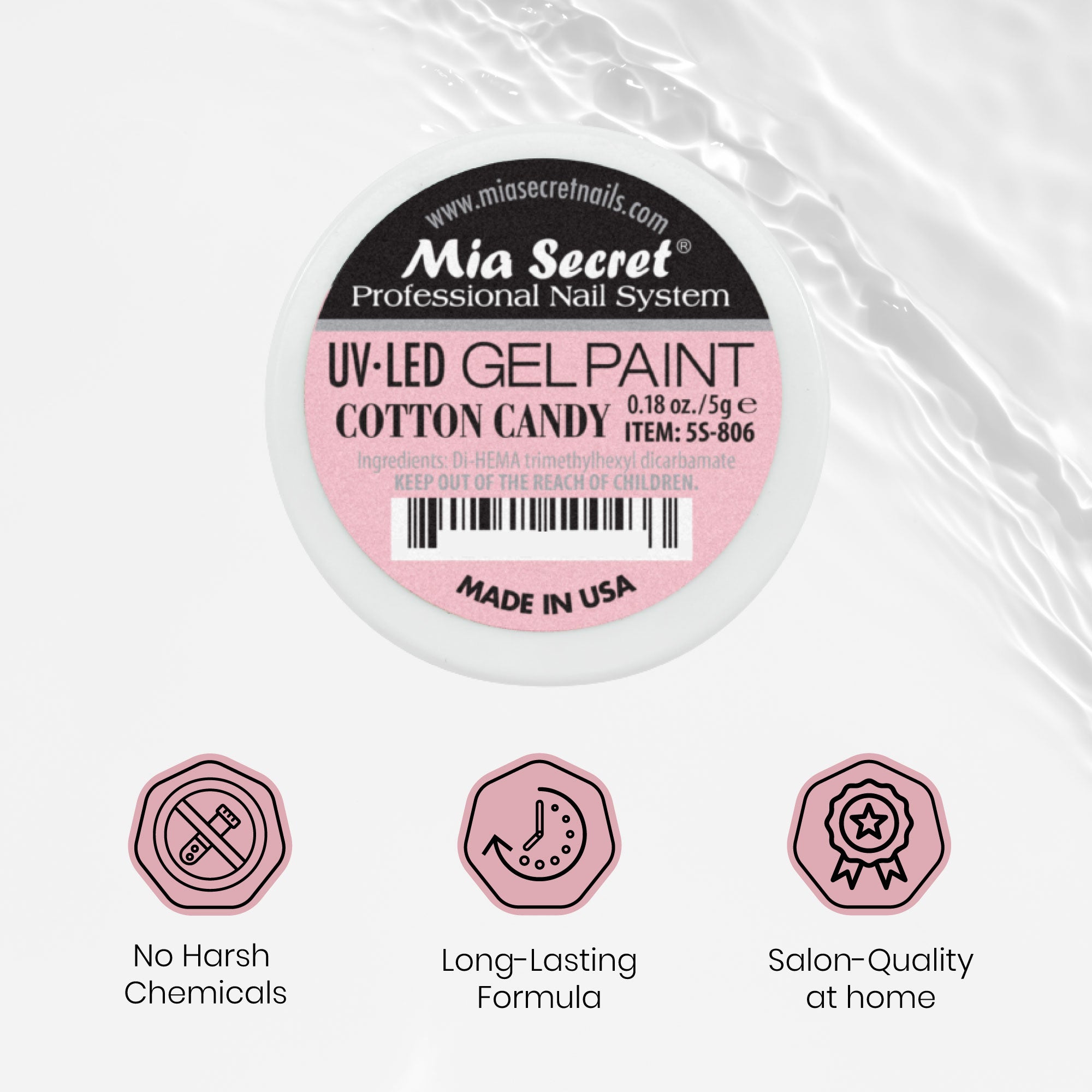 Gel Paint Cotton Candy
