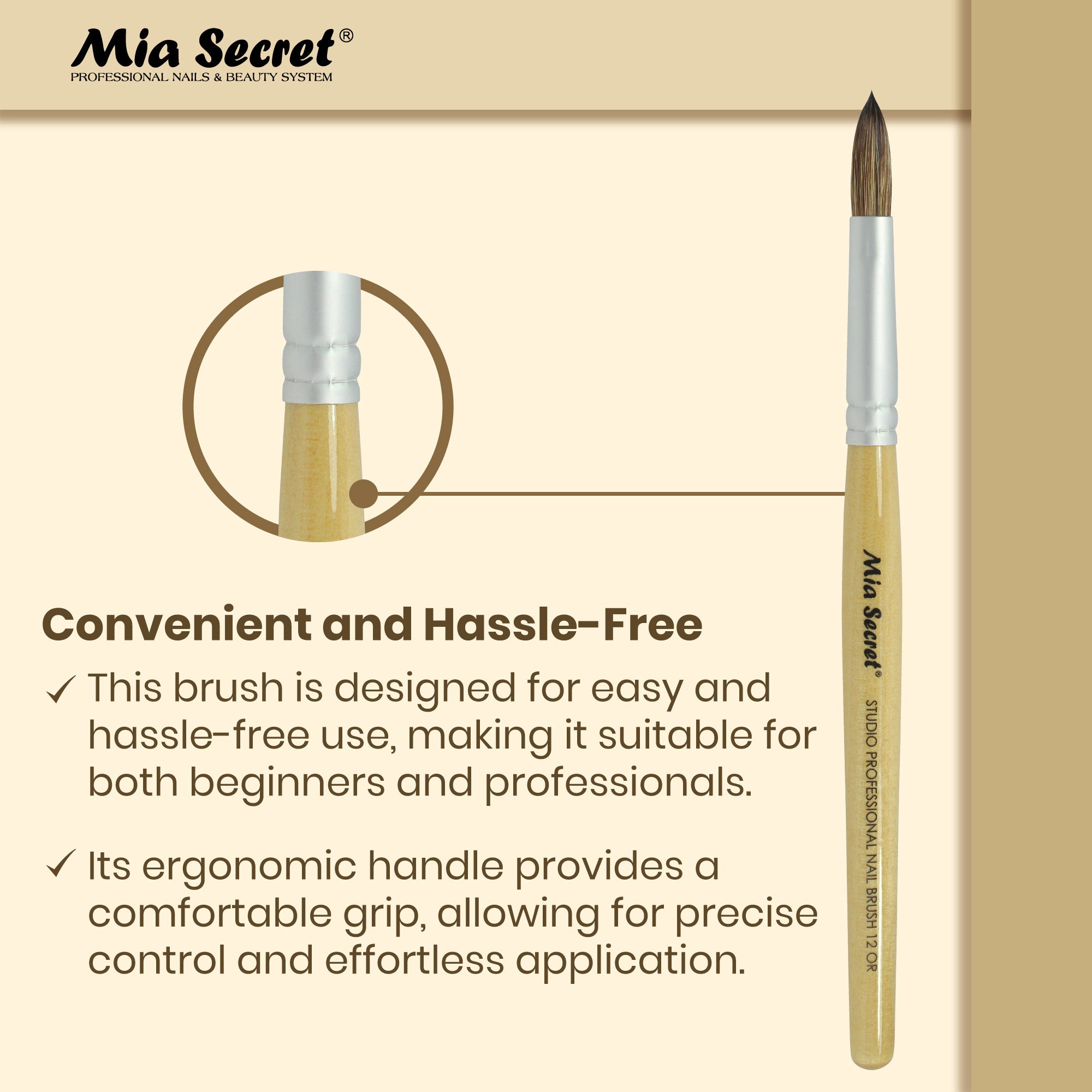 Studio Professional Nail Brushes