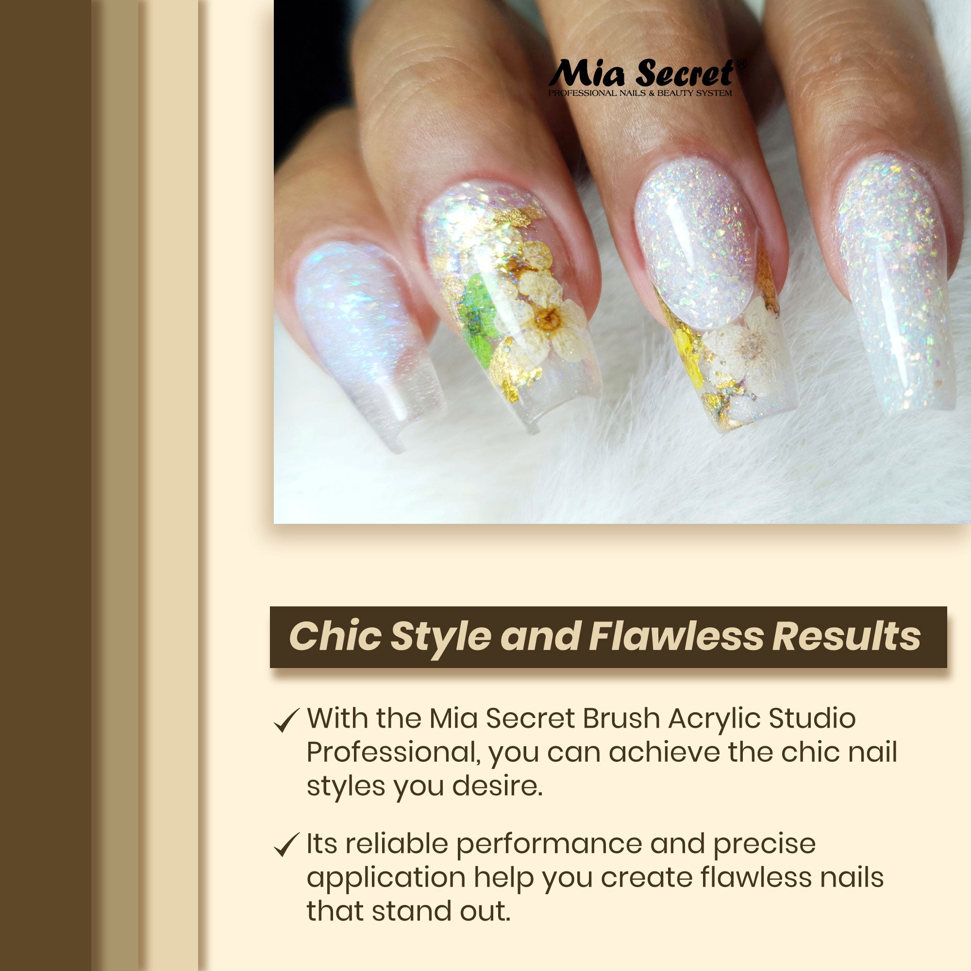 Studio Professional Nail Brushes