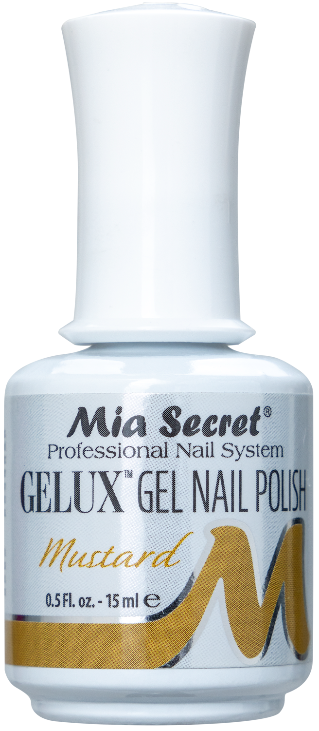 Gelux Gel Polish Mustard
