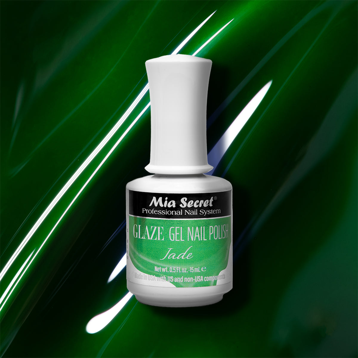 Glaze Gelux Gel Polish Jade by Mia Secret