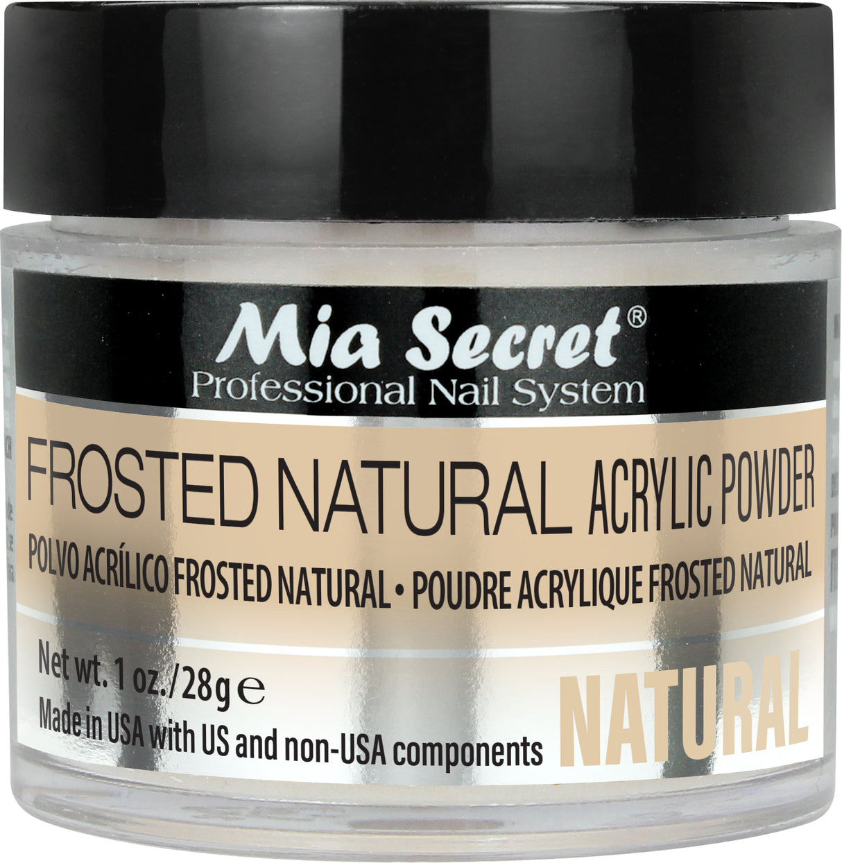 Frosted Natural Acrylic Powder