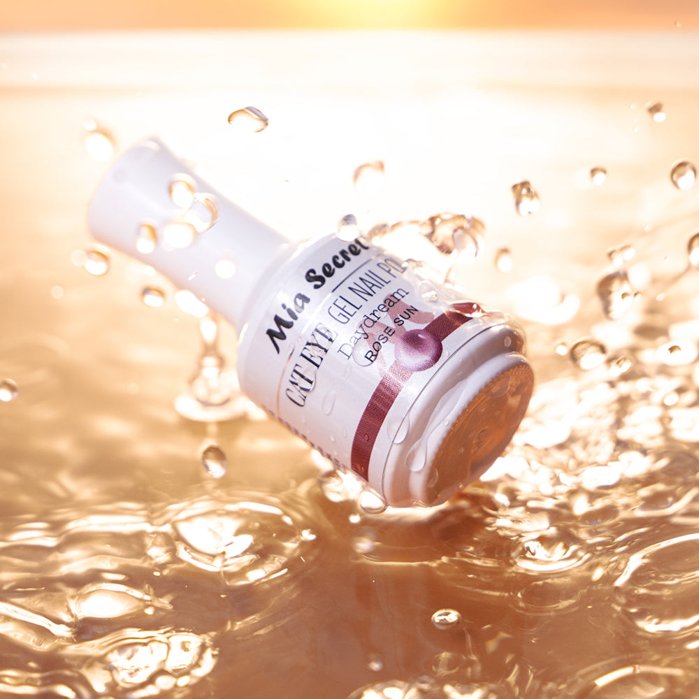 Rose Sun Cat Eye Gel Polish