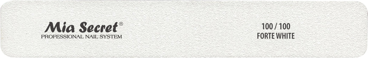 Forte White Jumbo Nail File (singles)
