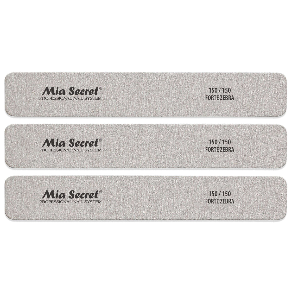 Forte Zebra Jumbo Nail File 150/150 Green Center