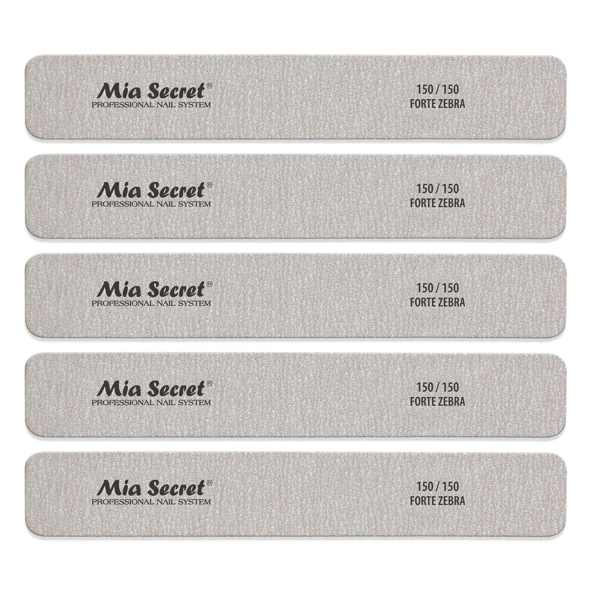 Forte Zebra Jumbo Nail File 150/150 Green Center