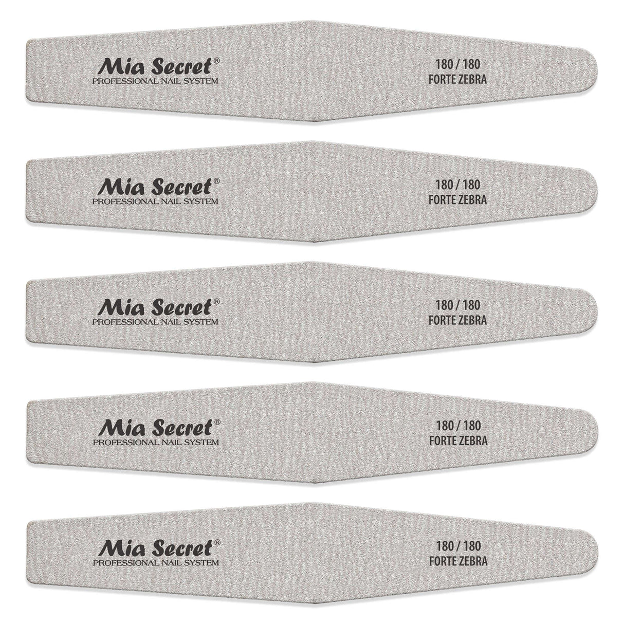 Forte Zebra Diamond Nail File 180/180 Blue Center