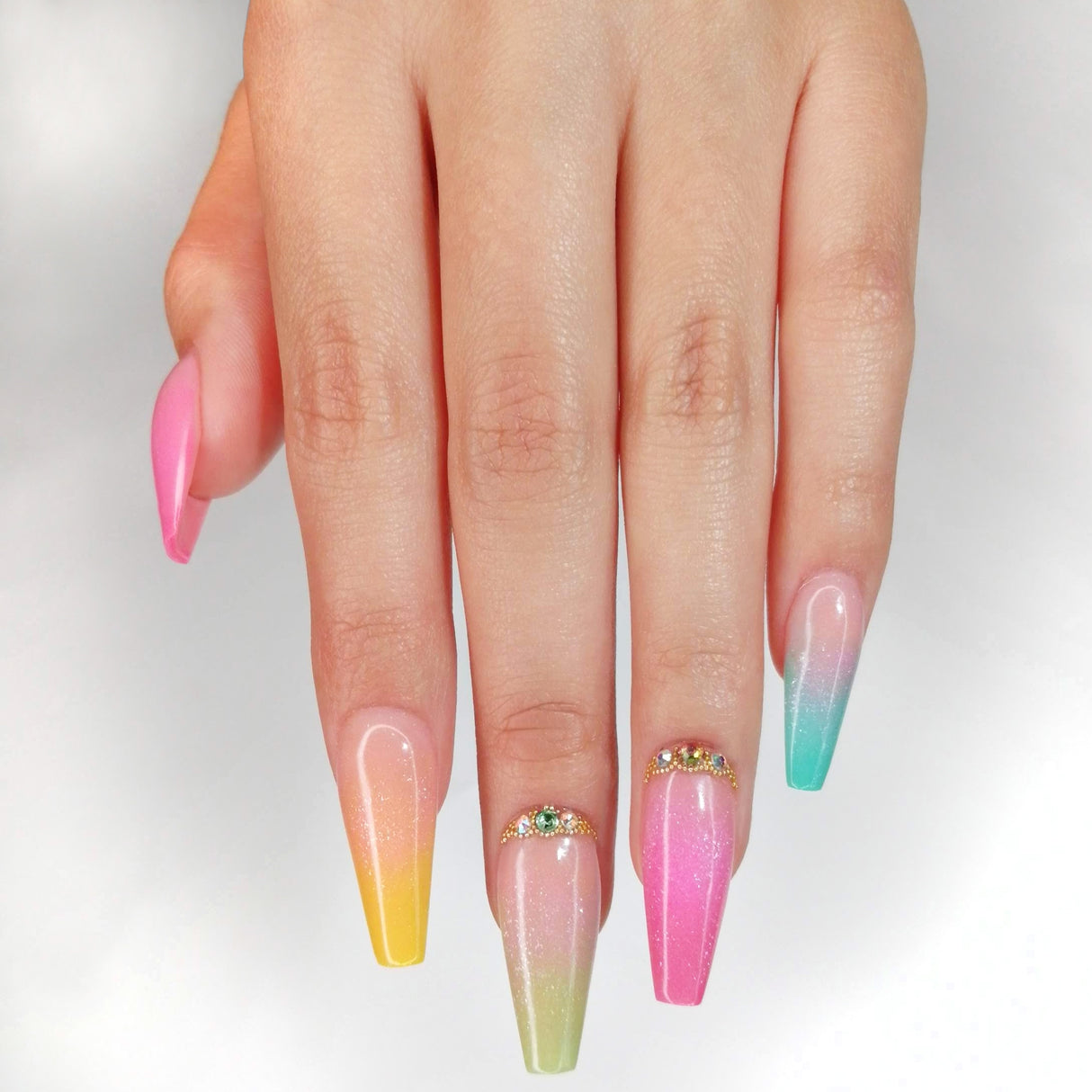 Color Punch Nail Art Powder Collection (6PC)