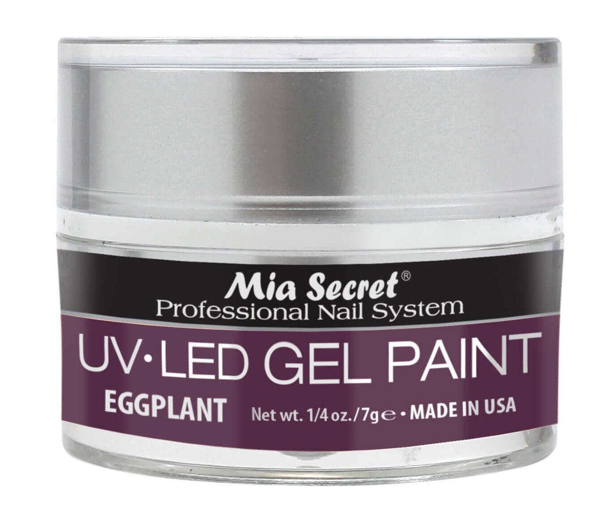 Gel Paint Eggplant