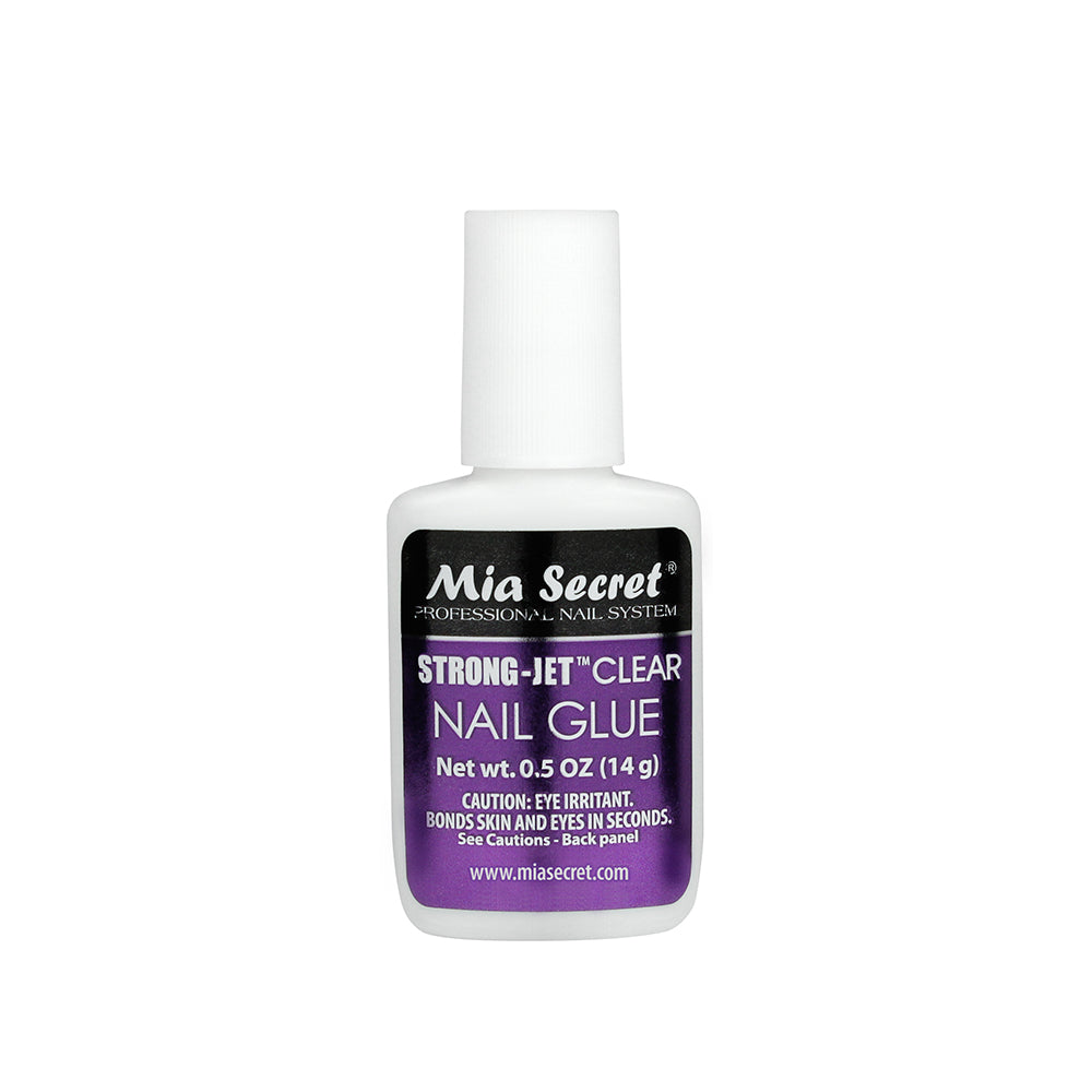 STRONGJET NAIL GLUE (Brush-On 8g and 1/2 oz.)