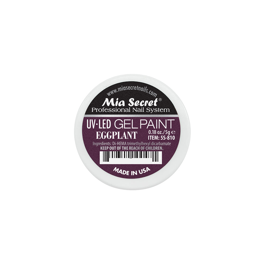 Gel Paint Eggplant
