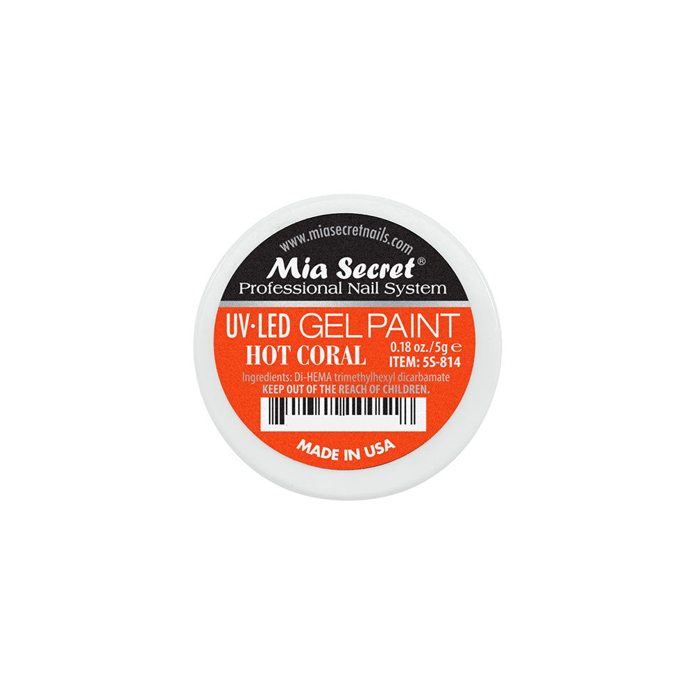 Gel Paint Hot Coral