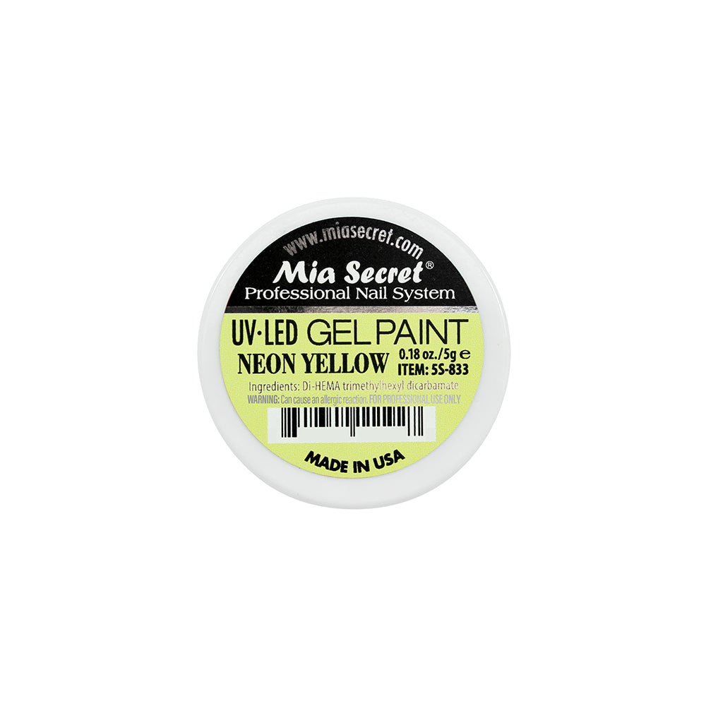 Gel Paint Neon Yellow