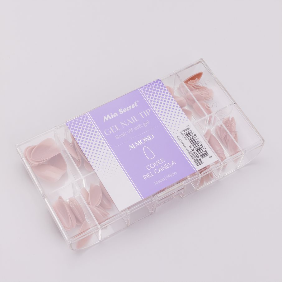 Soak off Soft Gel Nail Tip Cover Piel Canela