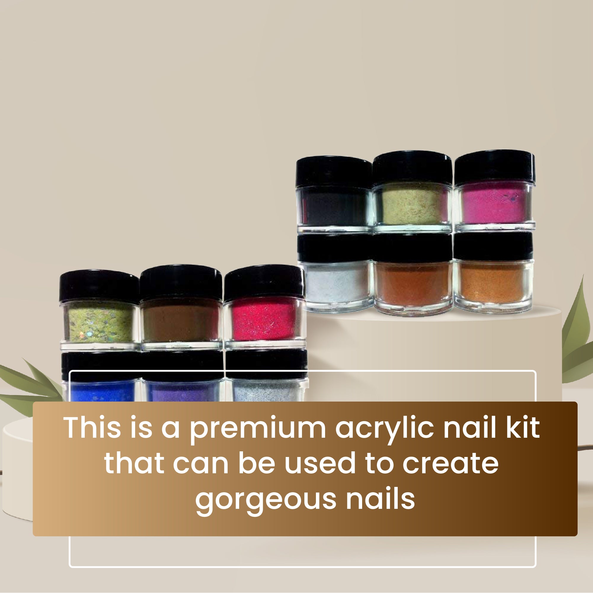 Fiesta Nail Art Powder Collection