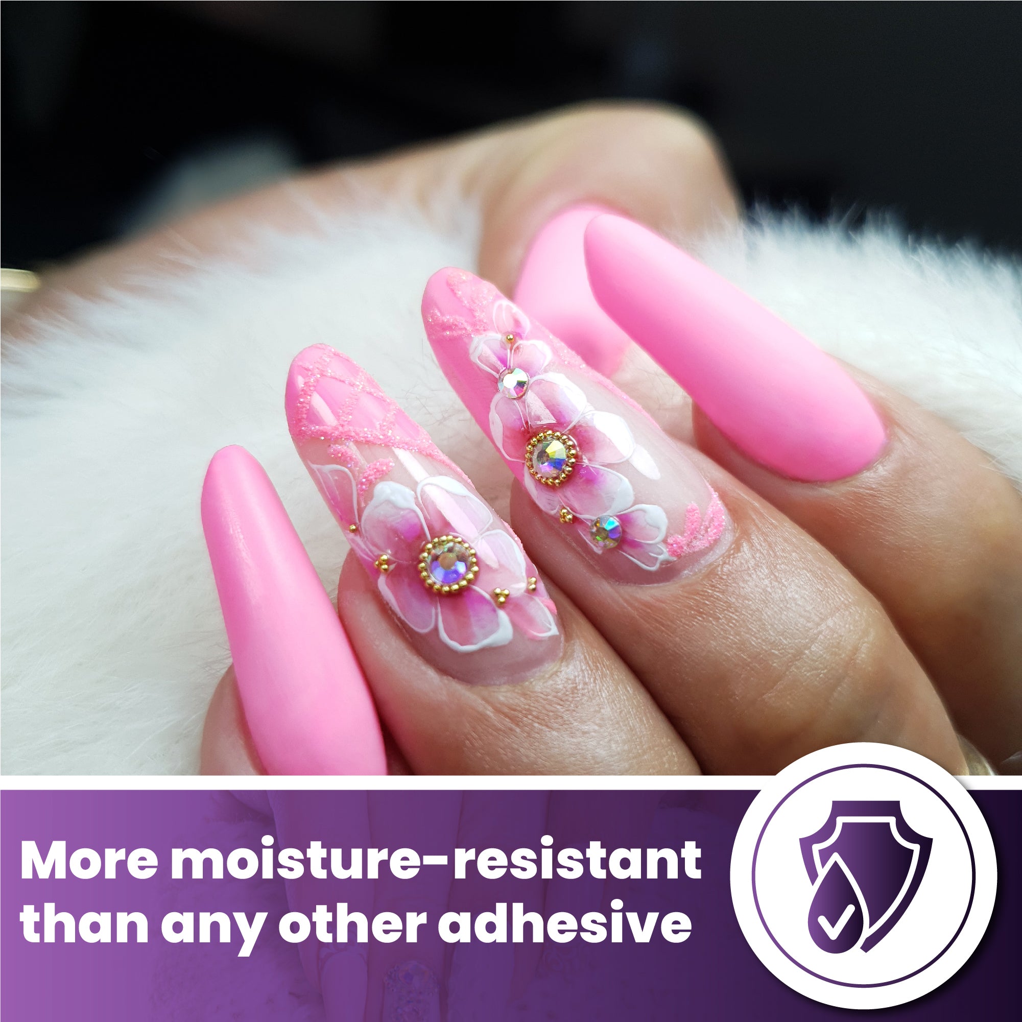 STRONGJET NAIL GLUE (Brush-On 8g and 1/2 oz.)
