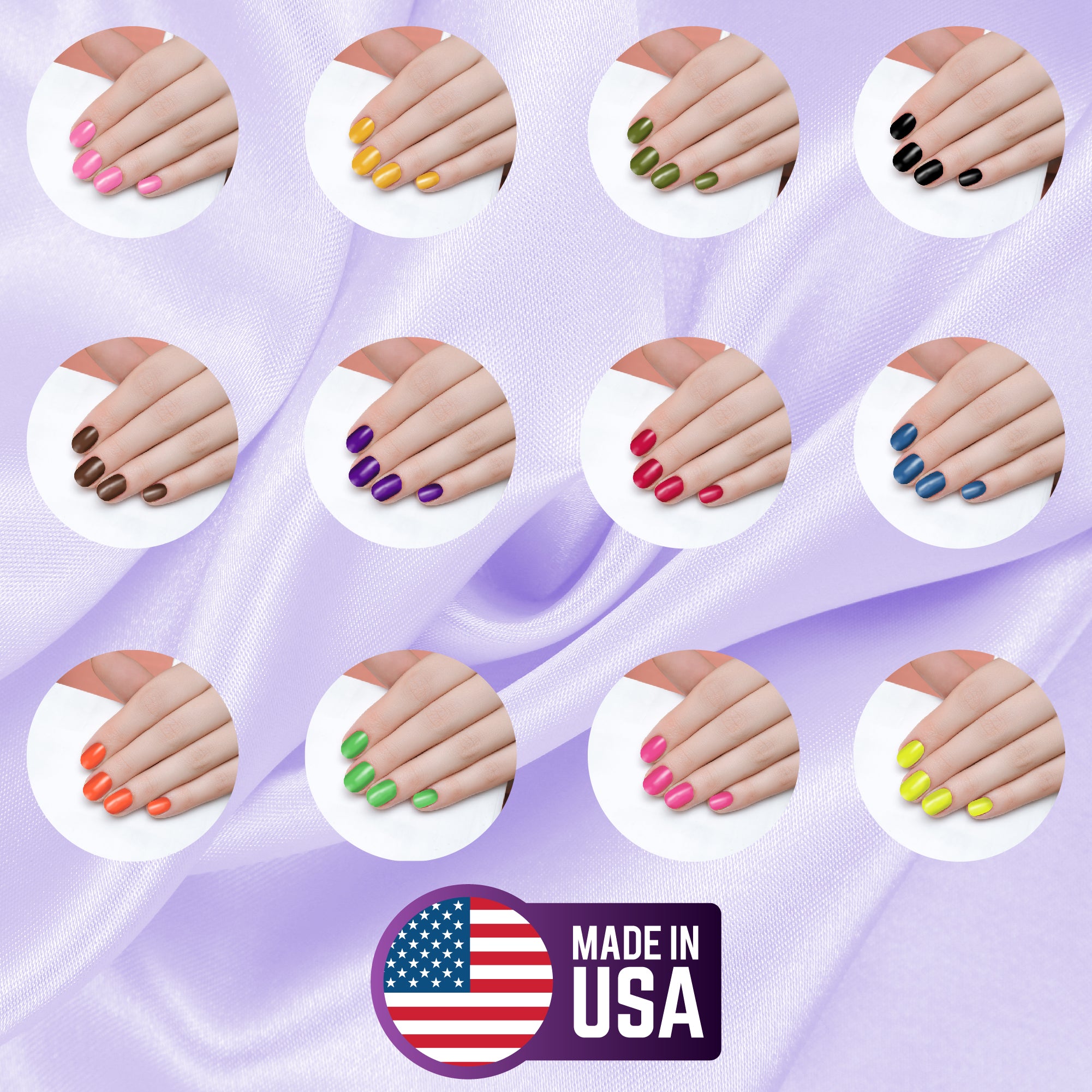 Fruity Nail Art Powder Collection (12pc)