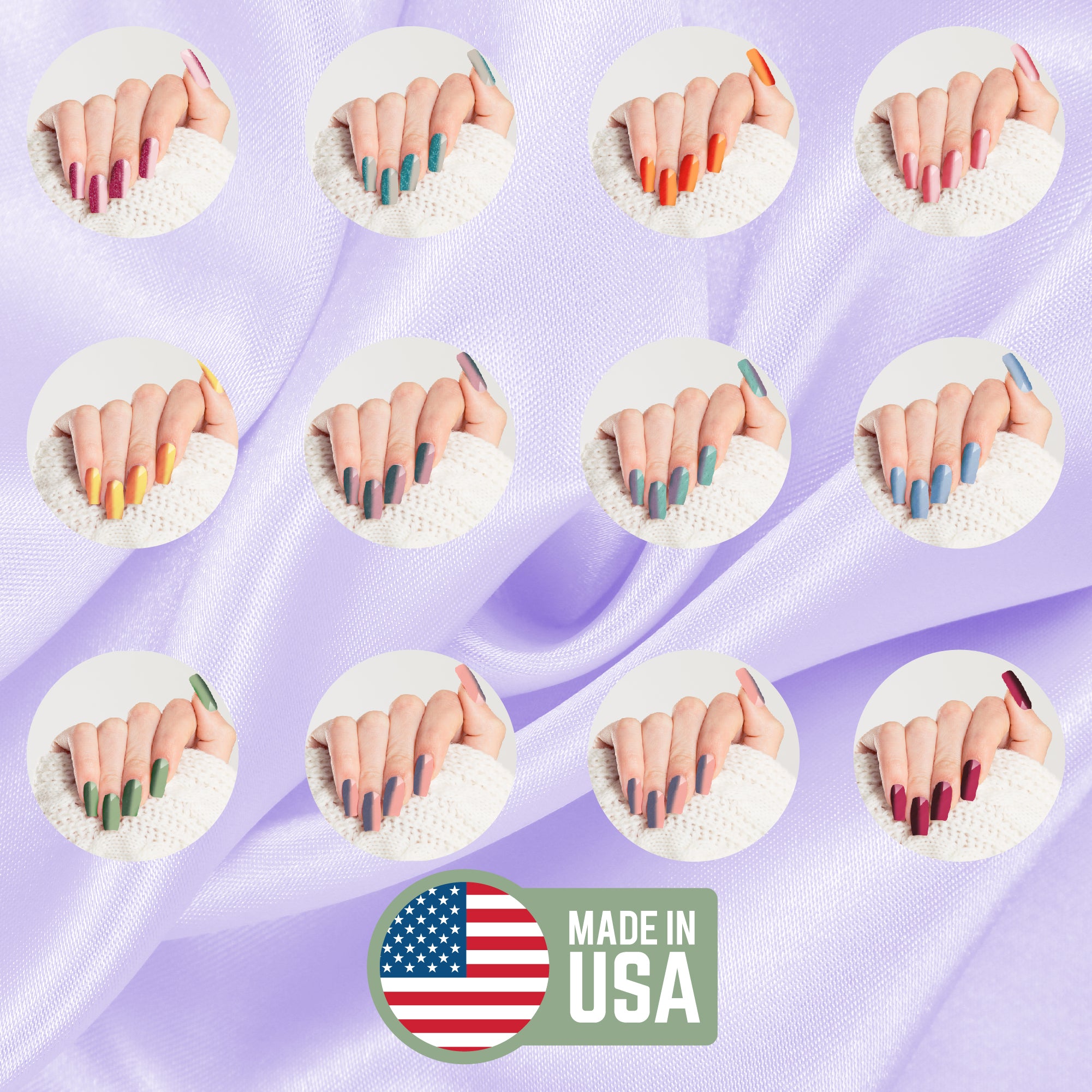 MOOD Nail Art Powder Collection (12PC)