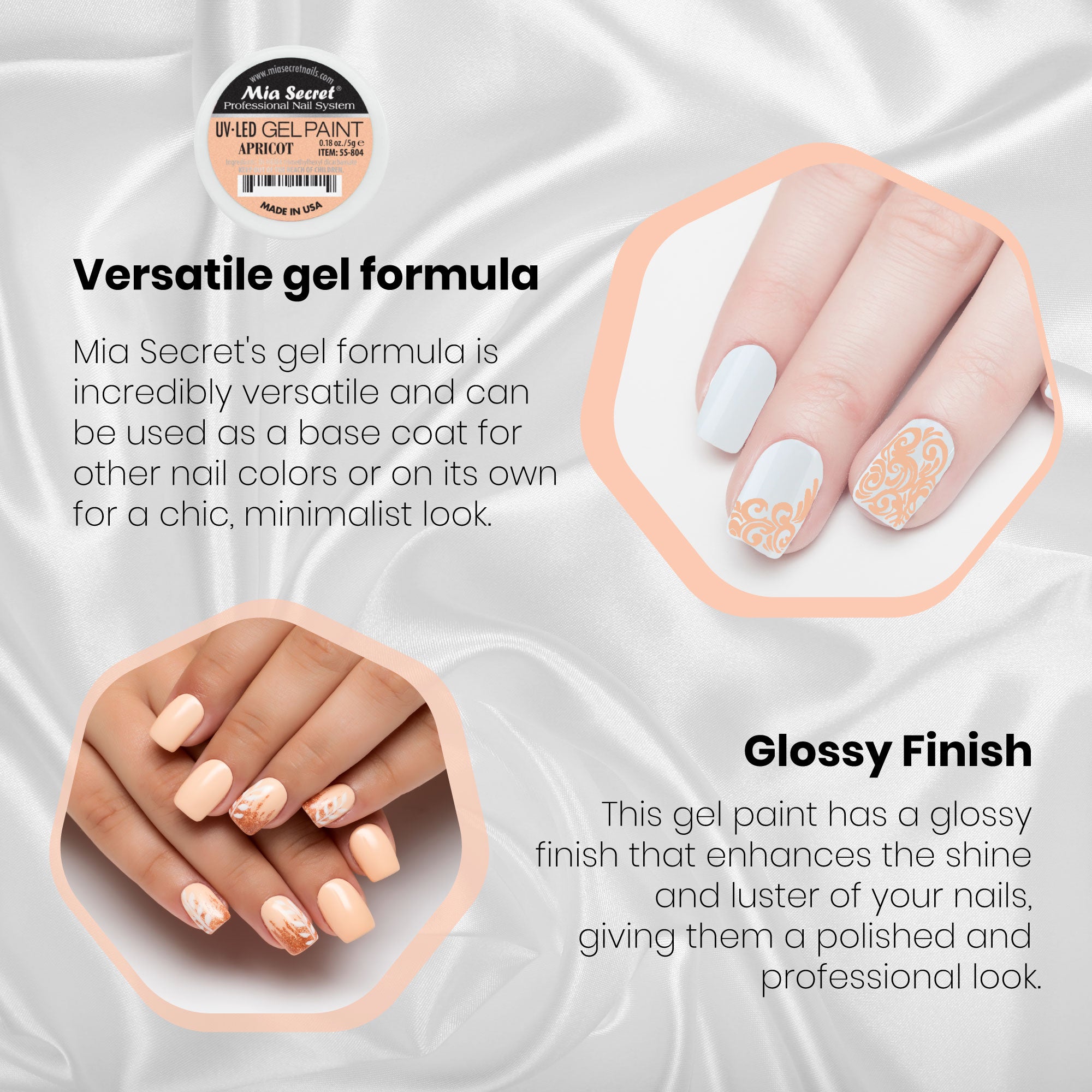 Gel Paint Apricot