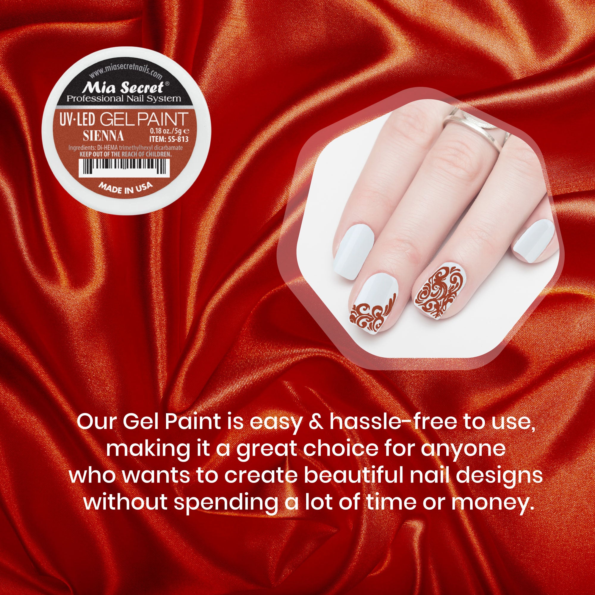 Gel Paint Sienna