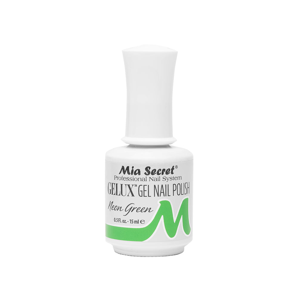 Gelux Gel Polish Neon Green