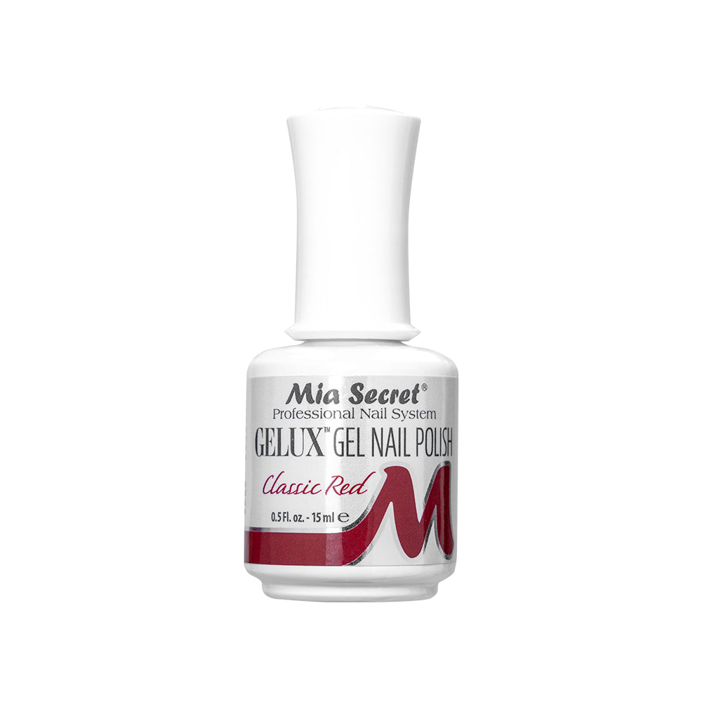 Gelux Gel Polish Classic Red
