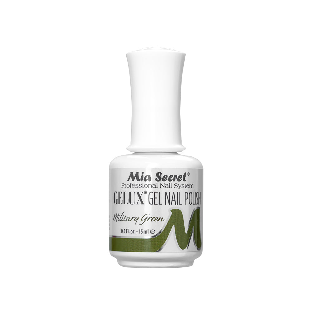 Gelux Gel Polish Military Green