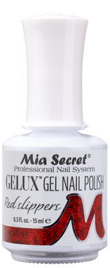 Gelux Gel Polish Red Slippers