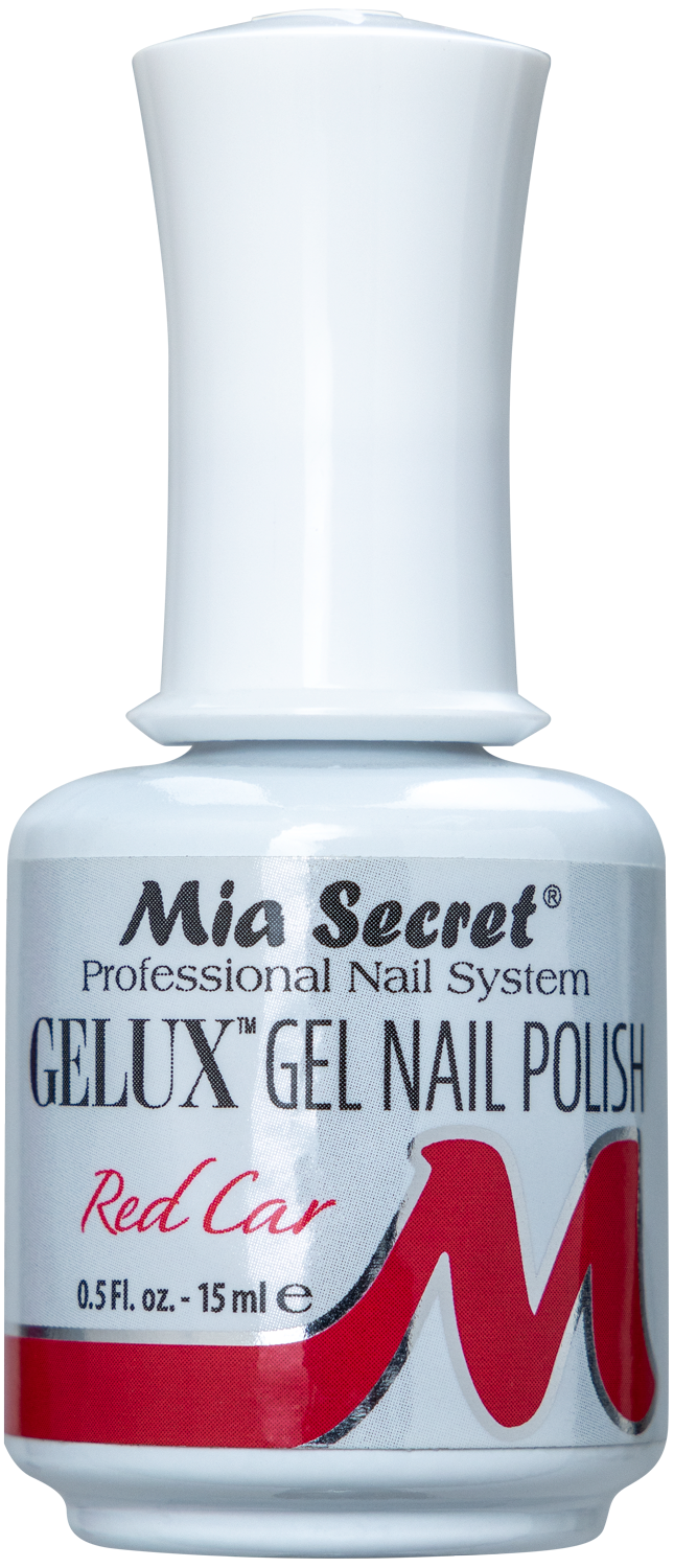 Gelux Gel Polish Red Car