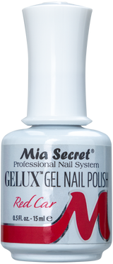 Gelux Gel Polish Red Car