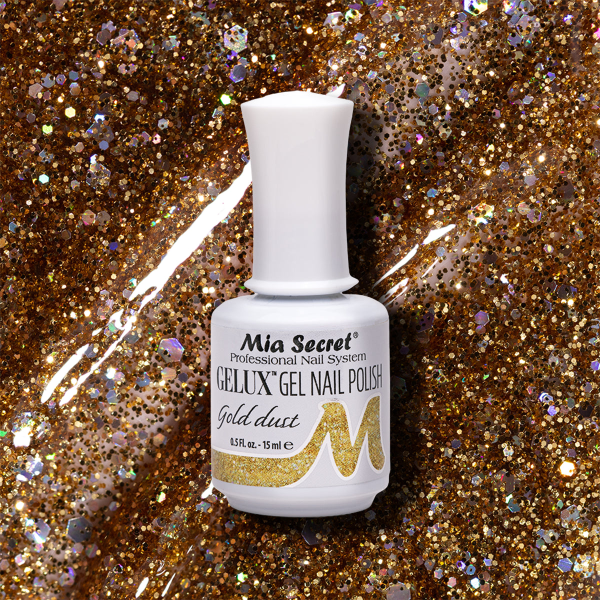 Gelux Gel Polish Gold Dust by Mia Secret