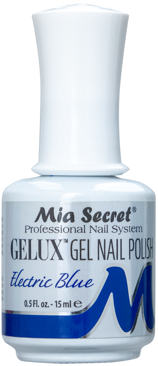 Gelux Gel Polish Electric Blue