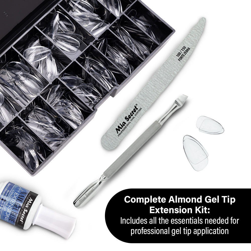 Almond Gel Tips Kit