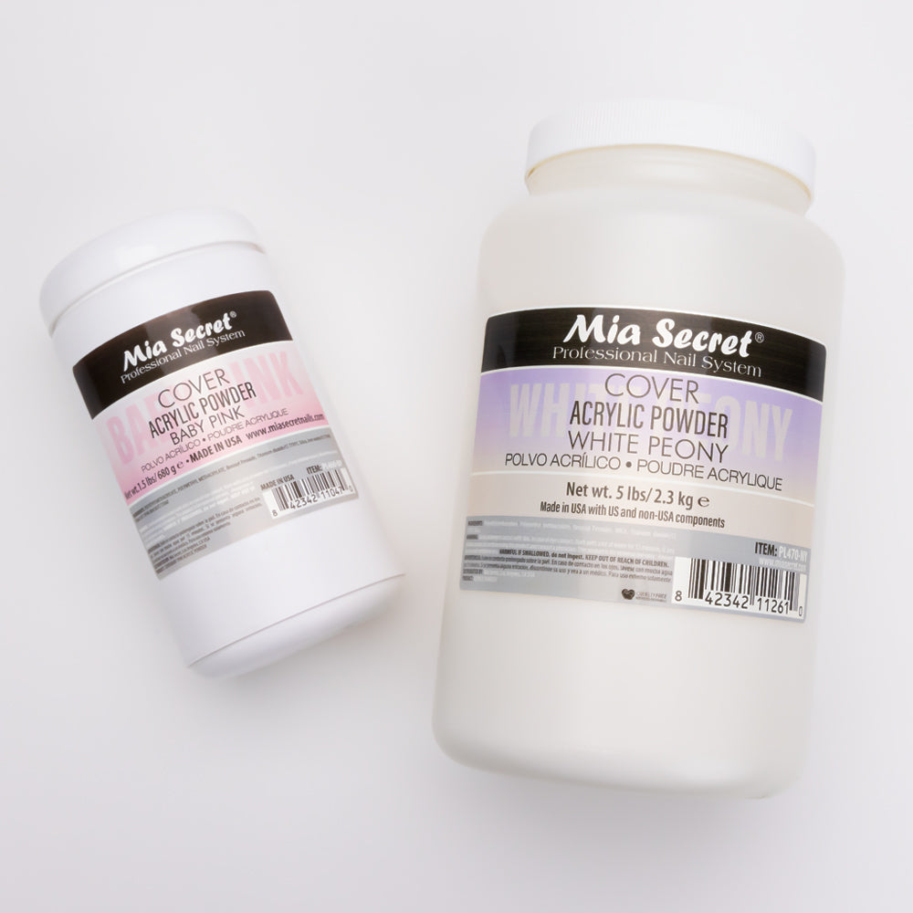 Mia Selects (Cover White Peony 5 lbs, Cover Baby Pink 1.5 lbs.)