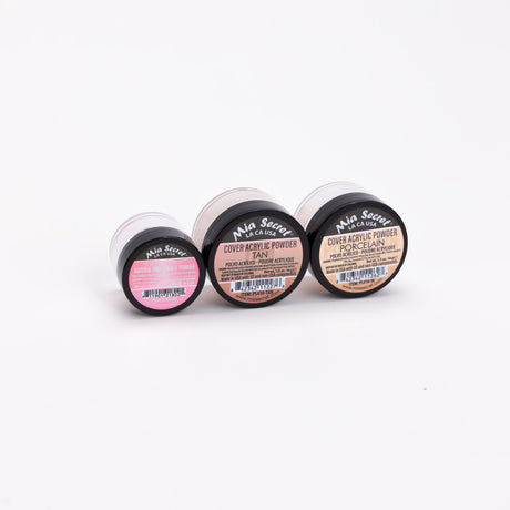 Mia Selects (Cover Porcelain 1/2 oz., Cover Tan 1/2 oz., Multibalance Natural Pink 1/4 oz.)