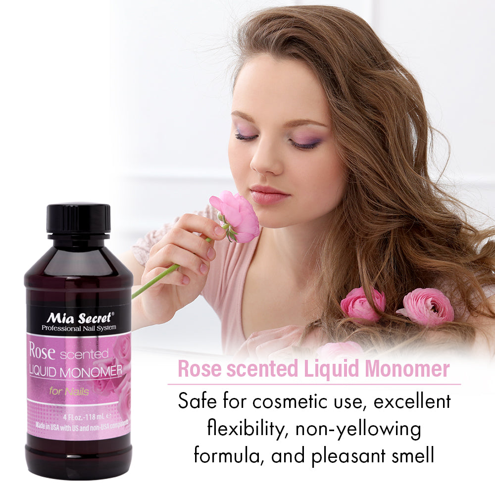 Rose Scented Liquid Monomer 4 oz.