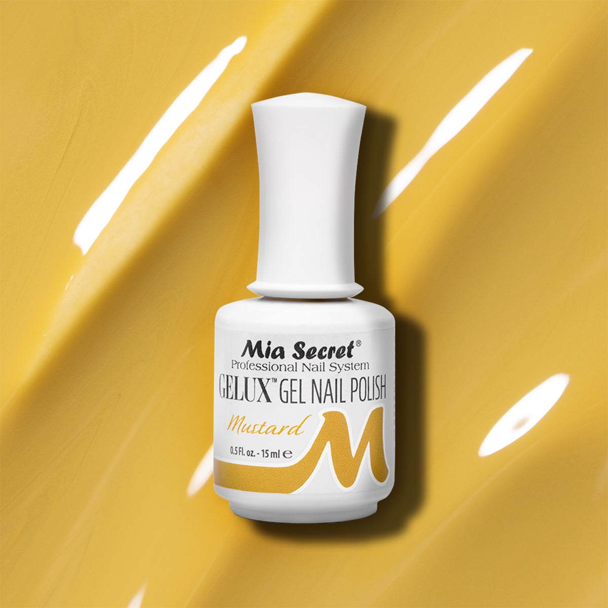 Gelux Gel Polish Mustard