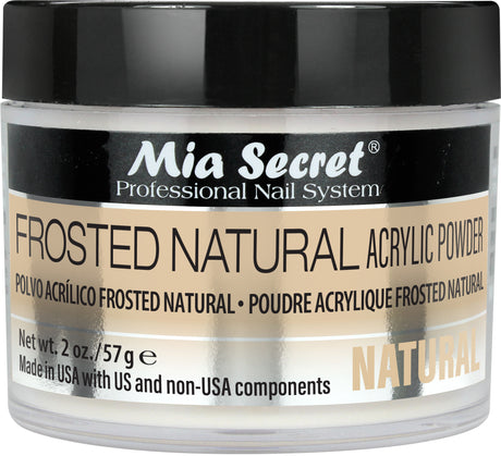 Frosted Natural Acrylic Powder