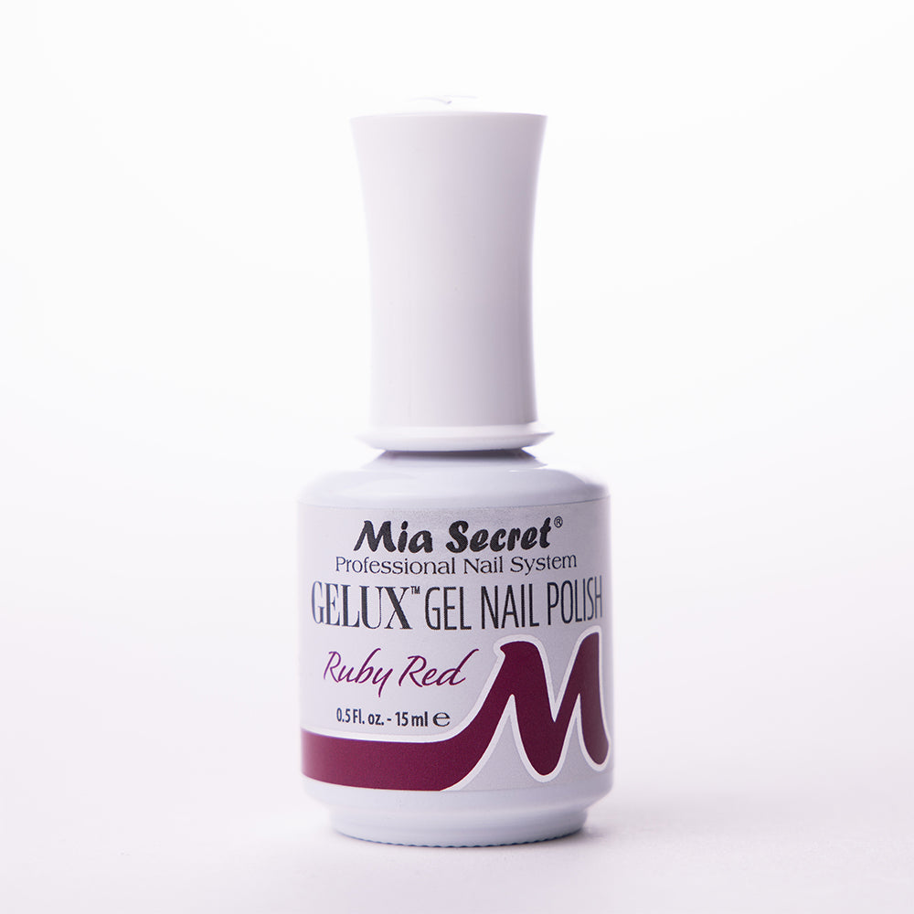 Gelux Gel Polish Ruby Red