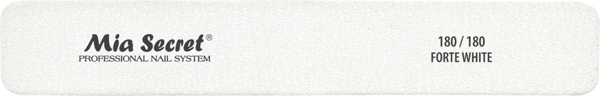 Forte White Jumbo Nail File (singles)