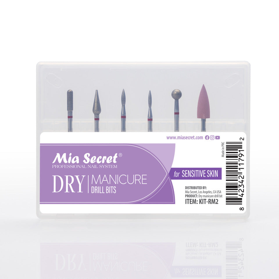 Dry Manicure Drill Bits For Sensitive Skin