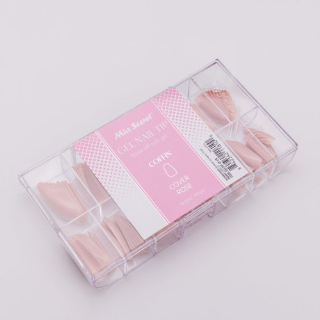 Soak off Soft Gel Nail Tip Cover Rose