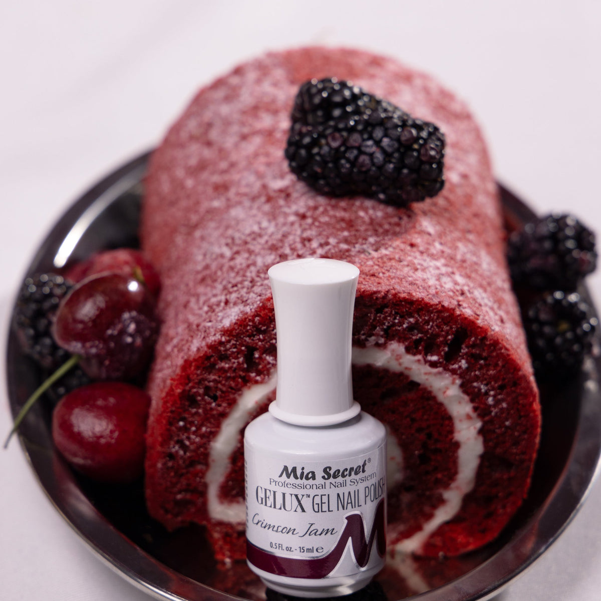 Gelux Gel Polish Crimson Jam by Mia Secret, view 2