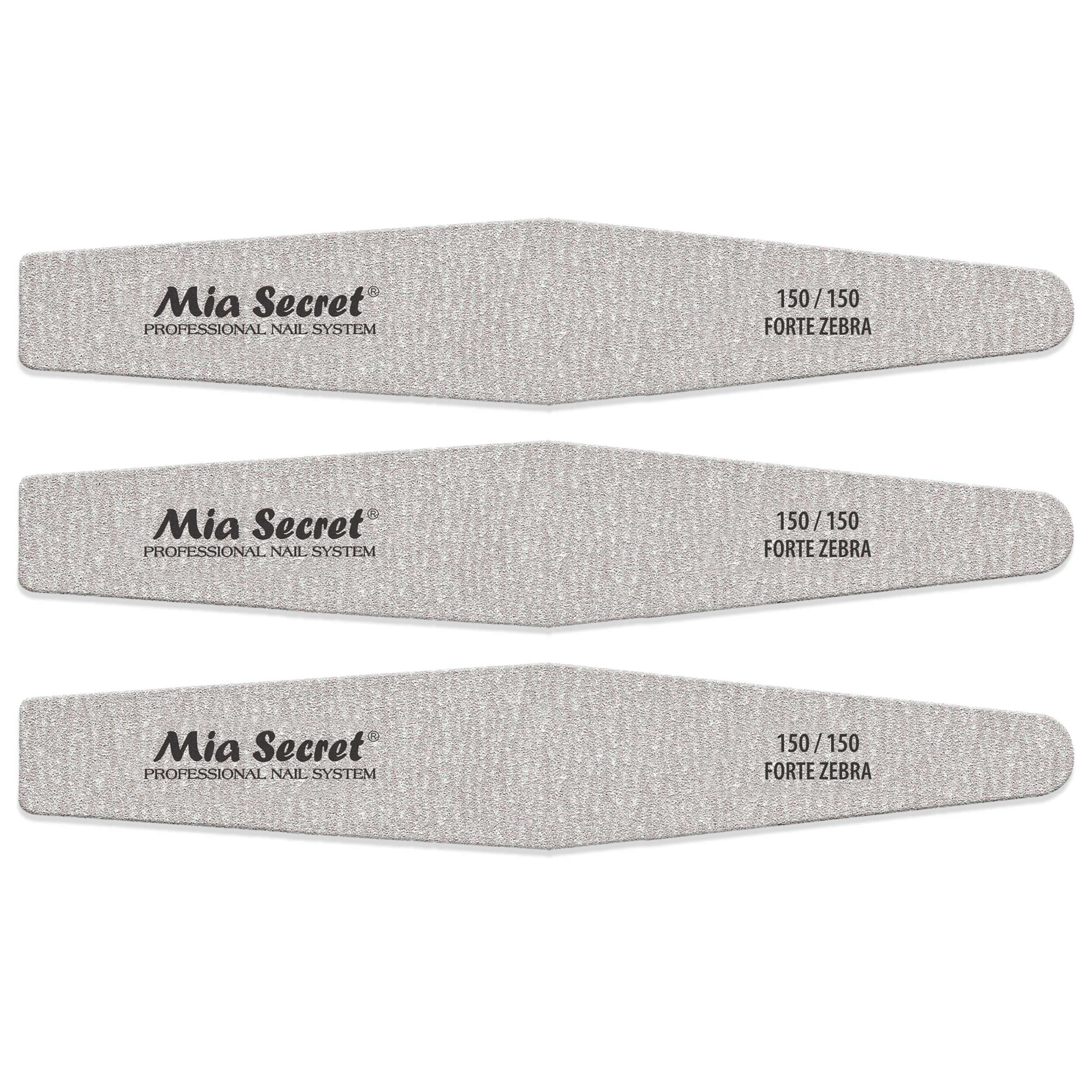 Forte Zebra Diamond Nail File 150/150 Green Center