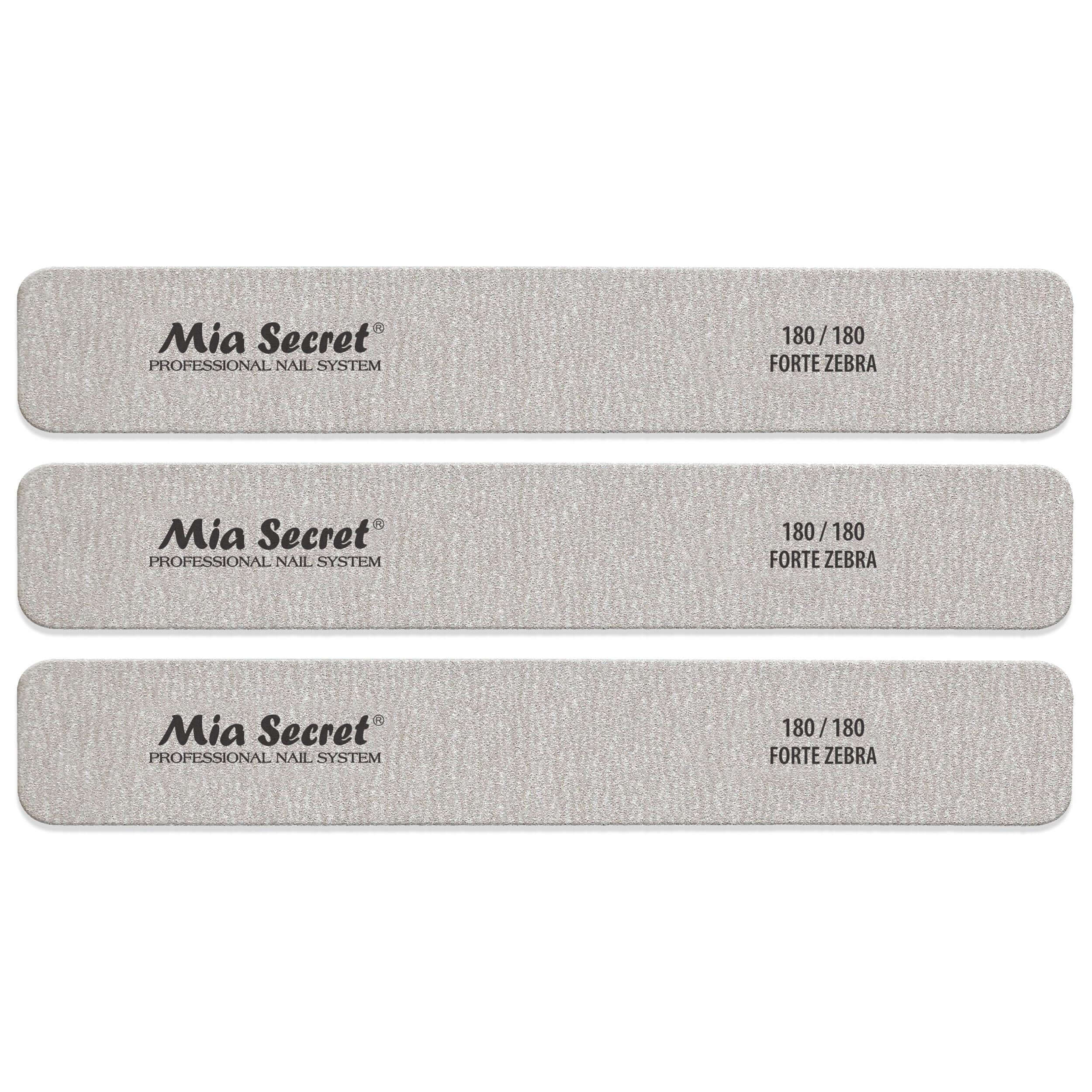 Forte Zebra Jumbo Nail File 180/180 Blue Center