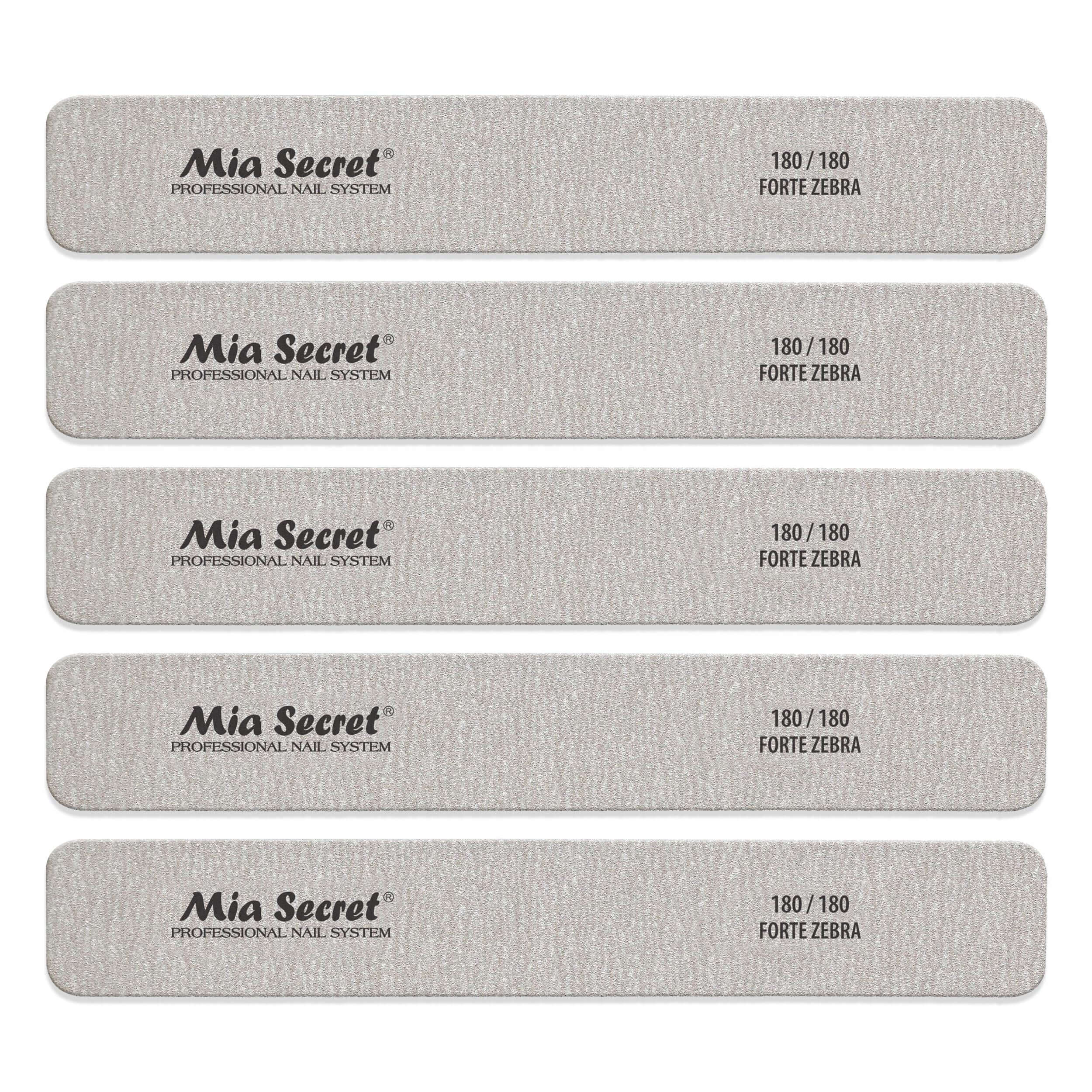 Forte Zebra Jumbo Nail File 180/180 Blue Center