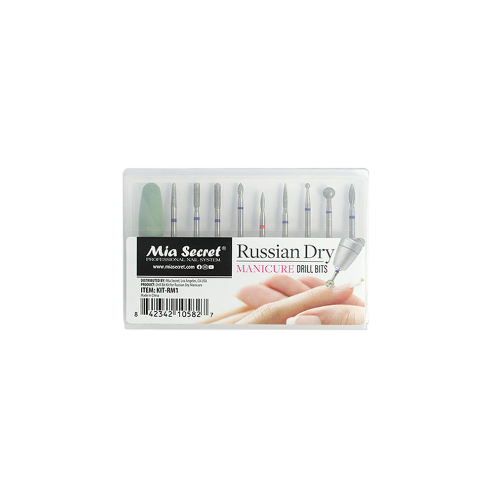 Russian Dry Manicure Drill Bits Kit