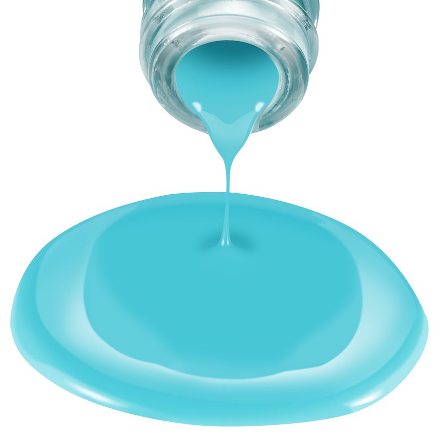 Gelux Gel Polish Blue Curacao